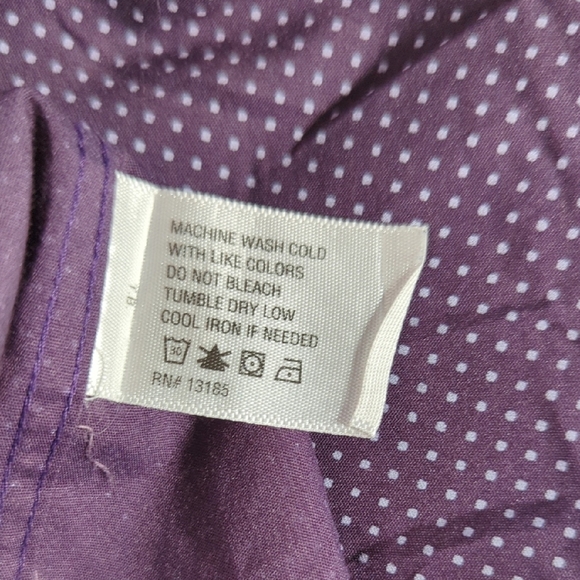 U.S. Polo Assn. Purple Casual Button Down Shirt - Picture 10 of 14